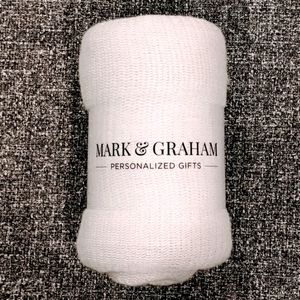 MARK & GRAHAM Throw Blanket *BNWT*